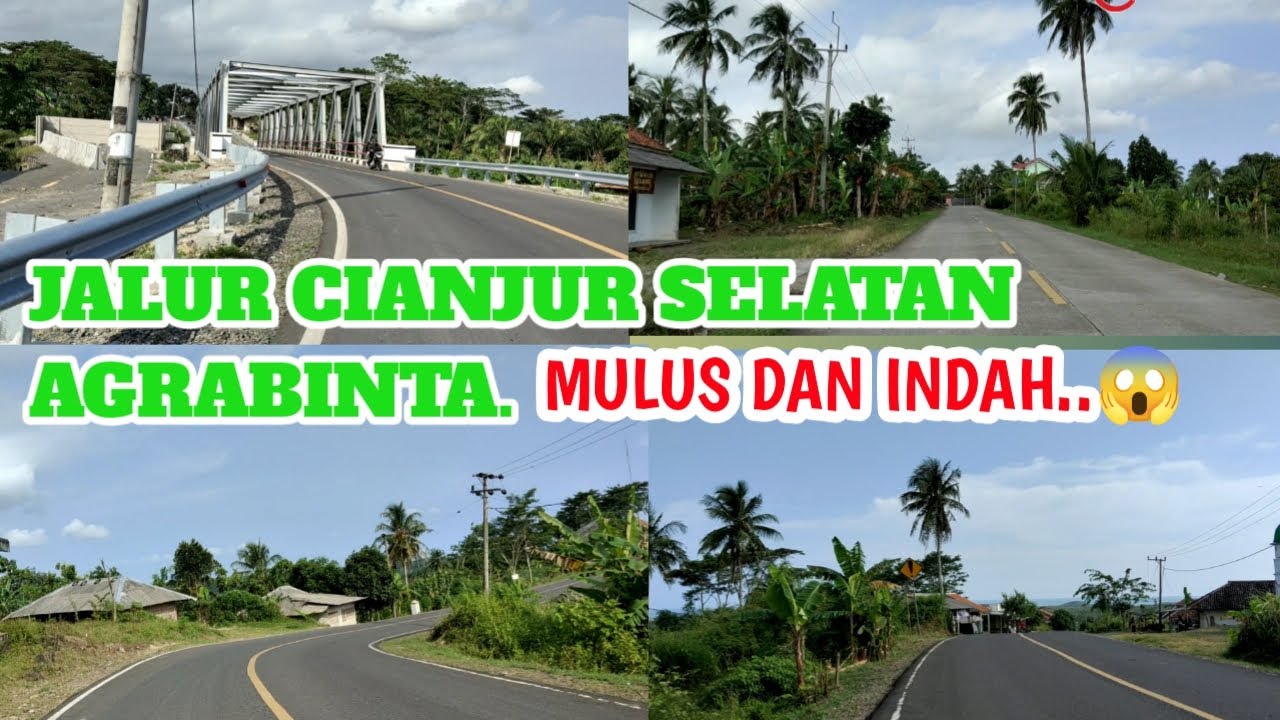 JALUR AGRABINTA MULUS DAN INDAH | Inilah Jalan Dari Sukabumi - Sindang Barang - GARUT || #FULL