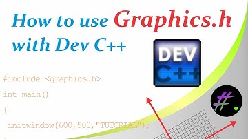 Part 1 | Using graphics.h with Dev C++ | Graphics in C++