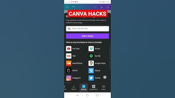Canva Hacks how to embed various online media to your design. #shorts #canvahacks #canva