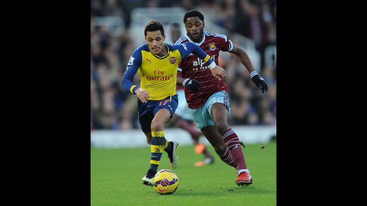 West Ham United vs Arsenal 1 - 2 All Goals & Highlights EPL 28 12 2014