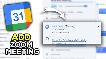 How to Add Zoom Meeting in Google Calendar (2025) - Easy Guide