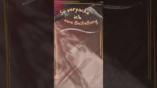 Wie ich meine Häkel-Bestellungen Versand fertig machen.