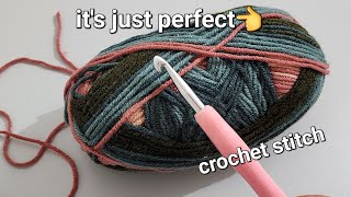 This crochet stitch is #1 all over the world.  Now I'll Teach You! crochet