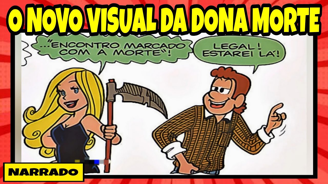 DONA MORTE EM: UAU! É A DONA MORTE COM UM NOVO VISUAL| TURMA DO PENADINHO