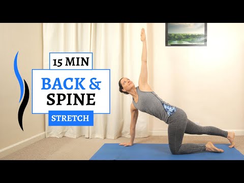 Pilates For Good Posture | 15 Min Back Stretch & Spinal Mobility Workout