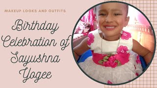 Birthday Celebration of My little daughter sayushna by Yuganta gaming