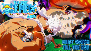 Gear 5 Luffy Vs Kizaru And Saturn [One Piece AMV] 4K (Believer)