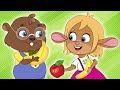 Zabezoo : Ears&#39; N&#39;Tail | 🍎 Apples &amp; Bananas 🍌Cartoon Shows For Kids | Cartoon Candy