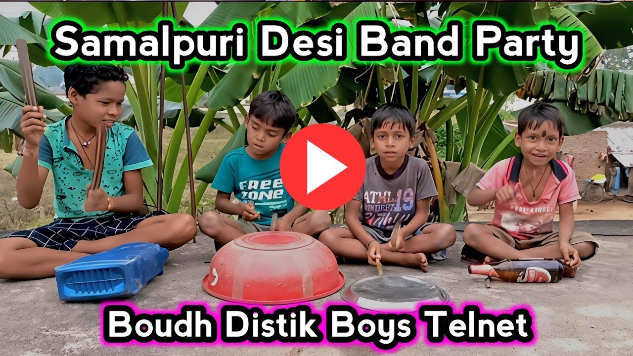 Samalpuri Desi Band Party Video | By Children Boys | Boudh distik Boys Telnet | New Band Party 2026 