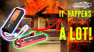 YOU WILL BURN YOUR HOUSE DOWN! - Li-Po Battery Safety Guide | Airsoft GI screenshot 4