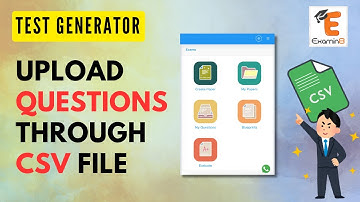 How to Upload Questions via CSV File