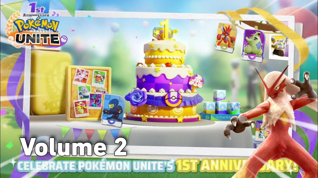 The Pokémon UNITE 2nd Anniversary Trailer - GameSpot