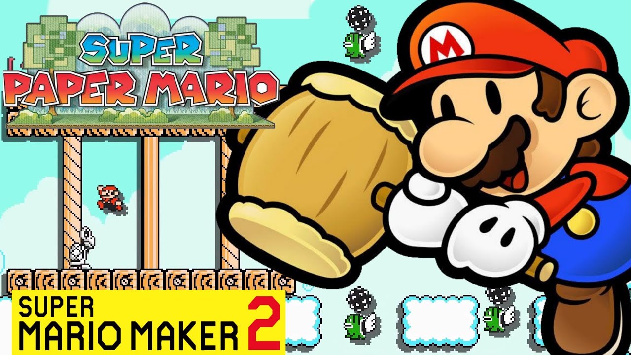 Super Mario Maker 2: Super Paper Mario (Full Game) - Youtube