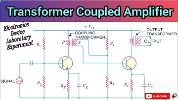 #Transformer Coupled  Amplifier Laboratory Experiment #KIE # ETCE