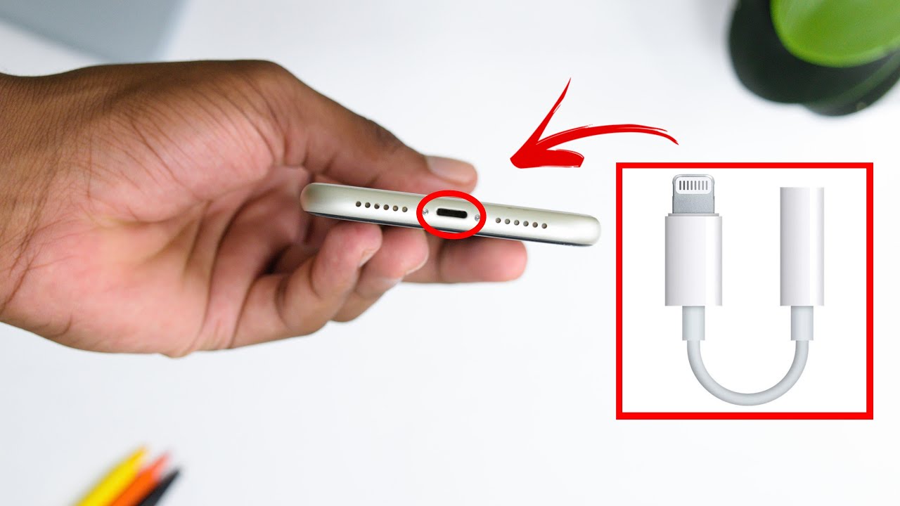 Aux kabel adapter voor Apple iPhone - Lightning naar Jack