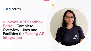 e-Invoice API Sandbox Portal | Complete Overview, Uses and Facilities for Testing API Integration