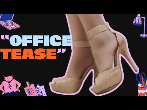 "Taconeo Prohibido en la Oficina😏🤫 | ASMR Heels & Medias Nube Tapping"#ASMR #Heel#MediasNube