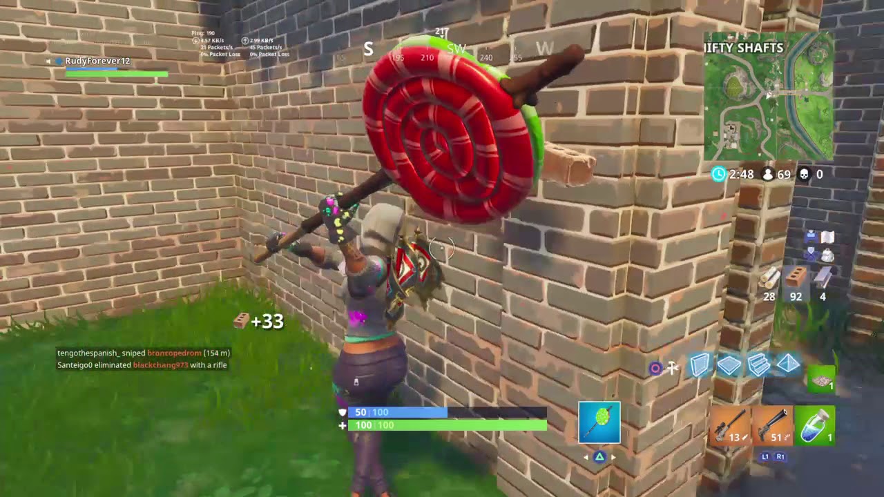 Playing Solo solid gold in Fortnite YouTube