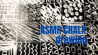 ASMR Chalkboard CHALK | Chalk Drawing ASMR | ASMR Chalk Drawing