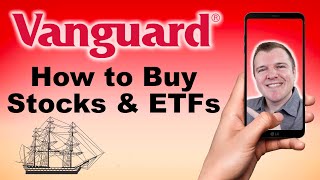 How to Buy Stocks on Vanguard Mobile App - Full Example screenshot 1