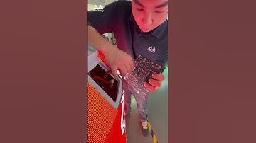 Connect to light up#leddisplay #ledscreen #leddisplayfactory #ledpanel #creativeleddisplay #cans