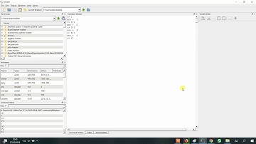 Command window in Octave