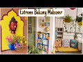 My Balcony Tour | Extreme Balcony Makeover Using Artificial Grass | Budget Diy Planter and Diy Lamp