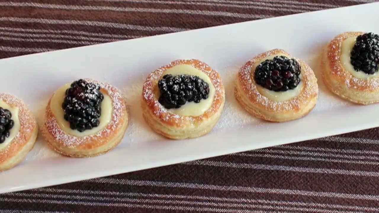 Lemon Berry Tartlets - How to Make Easy Mini Lemon Tarts | Food Wishes