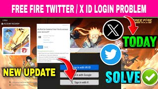 FREE FIRE MAX TWITTER/X LOGIN PROBLEM | TWITTER APP SE LOGIN NAHI HO RAHA | BROWSER OPEN HO RAHA HAI screenshot 2