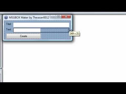 AutoIt MsgBox Maker Programmieren 'HD'