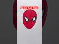 Creative Spider Man Art #shorts #drawing #ytshorts #shortsvideo #creativeart #artideas #spiderman