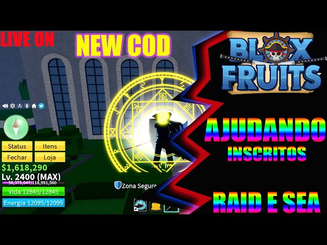 CONSEGUI PEGAR A FRUTA QUAKE USANDO SCRIPT NO BLOX FRUITS