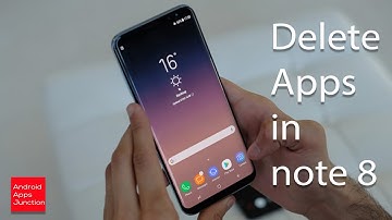 Did you know this method of deleting apps in note 8