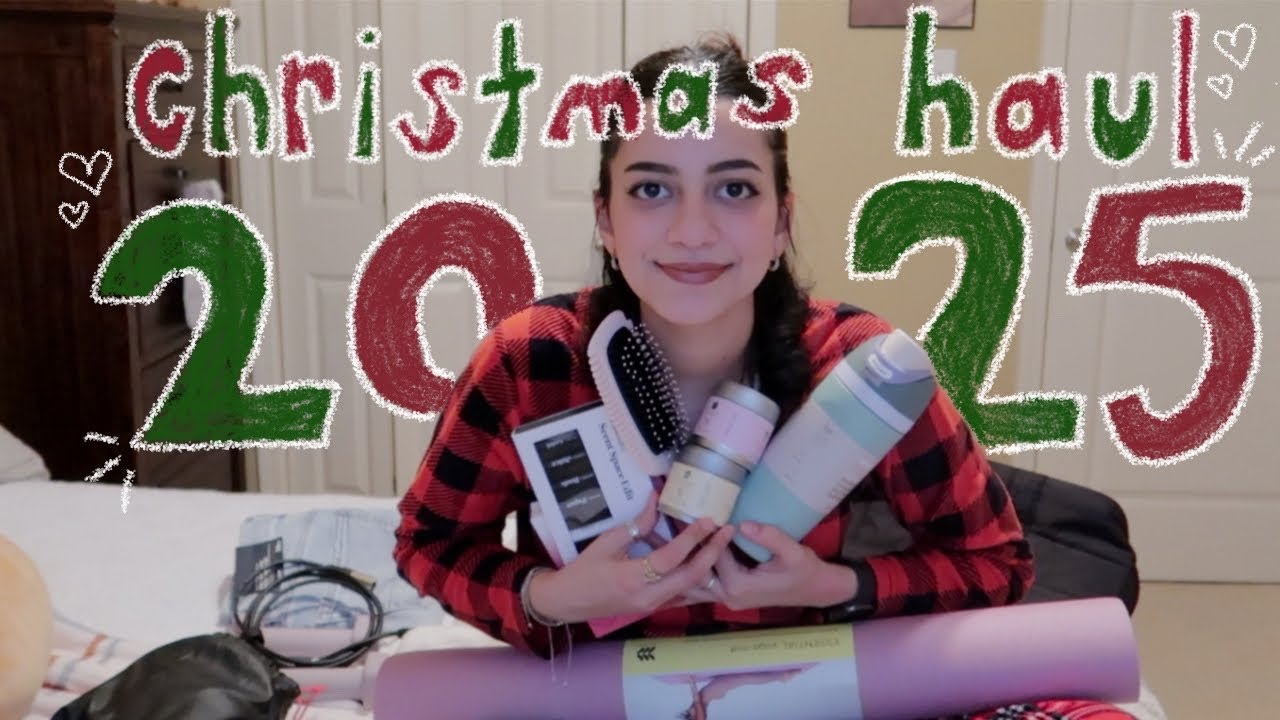 my 2025 christmas haul 🎄🎁