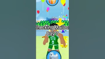 Checking mailbox in pet simulator X day 7