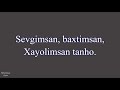Ruxshona - Yuragim (Lyrics)/ Рухшона - Юрагим