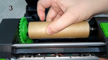 TSC TE200 TE300 TE210 TE310 Barcode Label Printer Ribbon Loading | Opsym Technology | Chennai, India