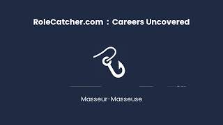 Masseur-Masseuse : Careers Uncovered
