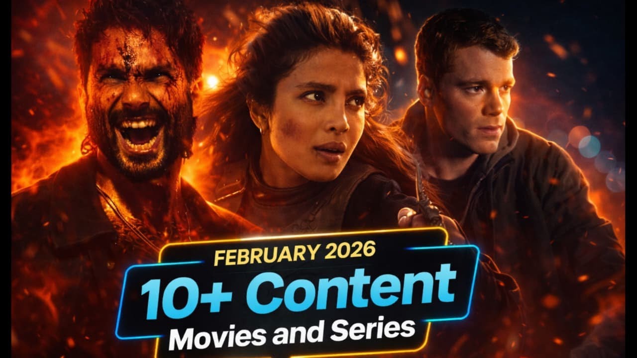 February Upcoming movies and Series , Vadh2, O Romeo, Kohrra 2, | SJ CineVerse