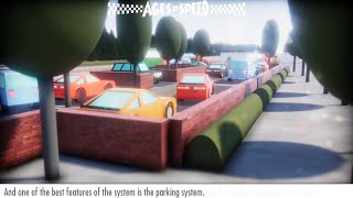 Unity Traffic Simulator, with parking and overtaking and a lot more features.
