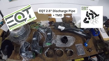 MK7 Golf R EQT Discharge pipes + TMD install (I messed up my order)