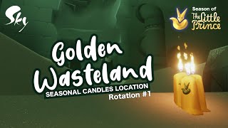 Seasonal Candles Location - Golden Wasteland (Rotation#1) | Season of the Little Prince | Sky CoTL