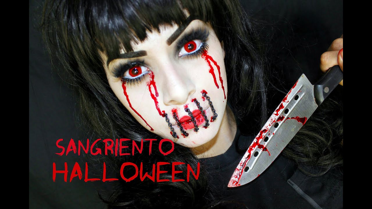 SANGRIENTO HALLOWEEN makeup artist