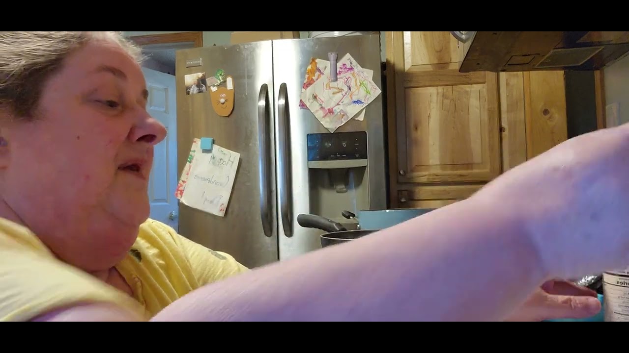 Pantry week macaroni tomato and hot dogs. Less than 30.00 for all week