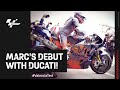 Marc marquezs first laps with the ducati gp23    valenciatest