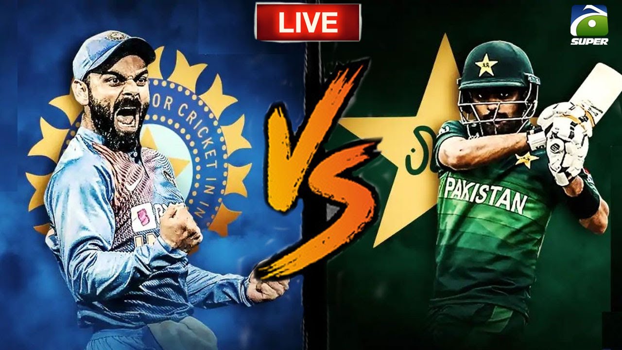 PAK vs IND Live Match Updates T20 Cricket World Cup Geo Super Live