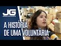 A história de uma voluntária que ajuda a organizar donativos ao RS