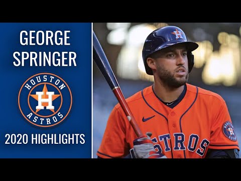 George Springer 2020 MLB Highlights