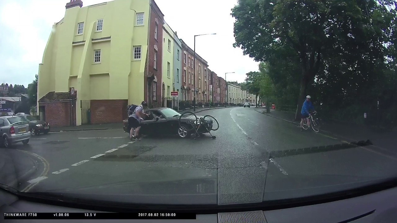 Bristol Road Rage involving a cyclist & car
