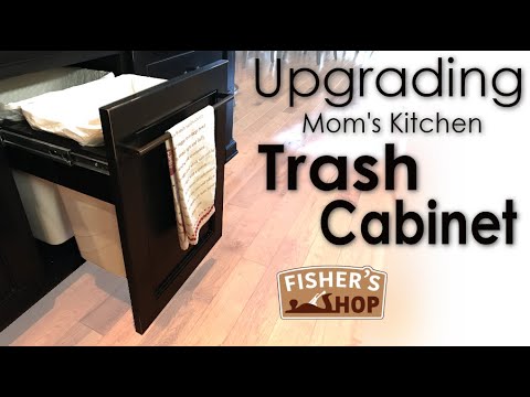 Woodworking: Upgrading Mom's Trash Cabinet